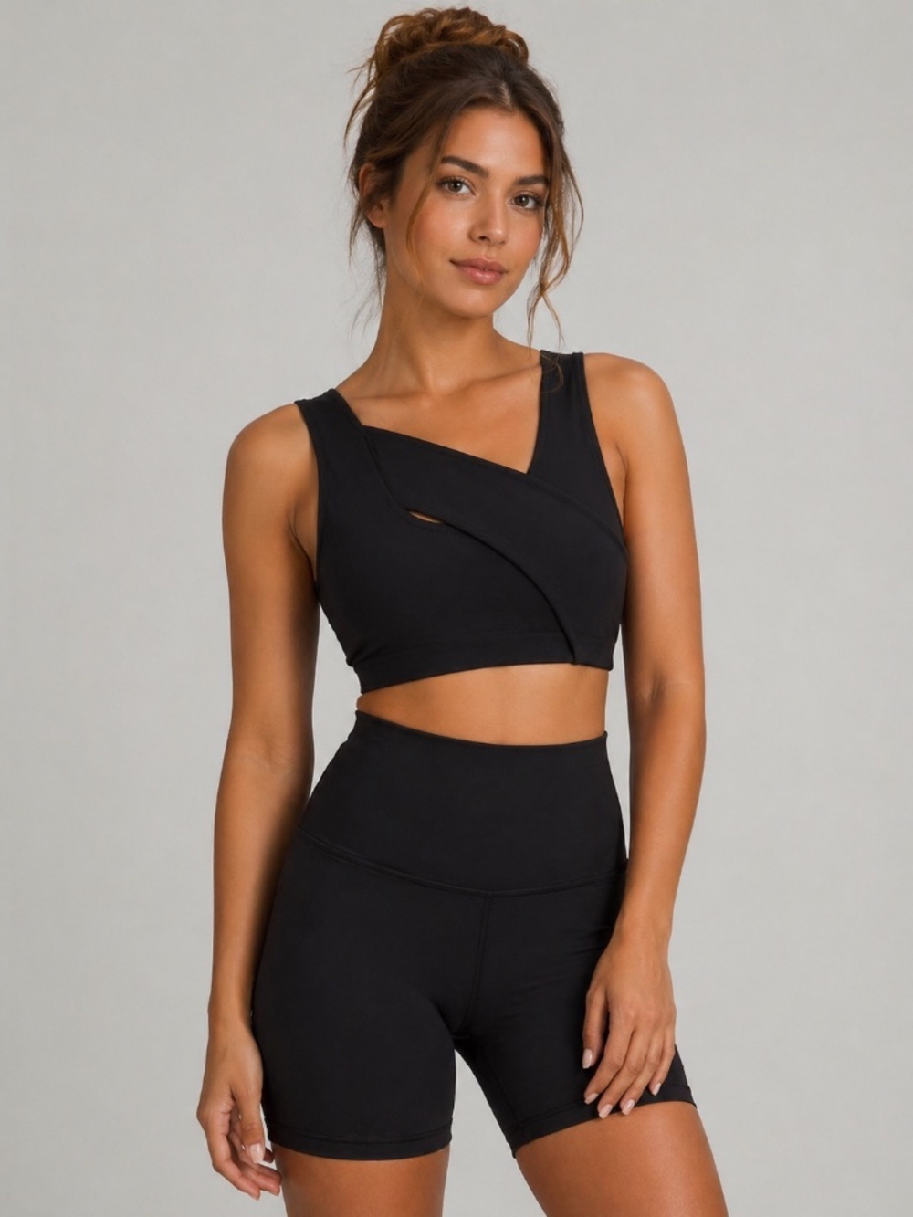 Lululemon Nulu Cross-Front Yoga Bra Black Sz 12 Light Support B/C NWOT